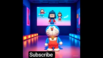 Doraemon and squid game video subscribe Doraemon please 🙏🙏#shortfeed #varilshort #videovaril