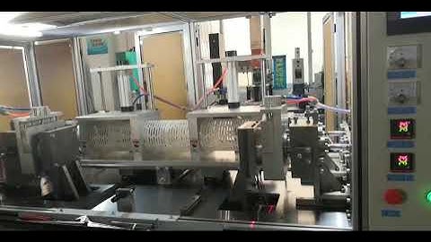 Hot Plate Welding Machine For Large Flow Filter End Cap Welding With Two End Cover