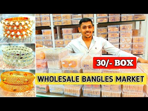 Latest 2023 Wholesale Bangles Market Mumbai | Bangles Wholesale Market | Metal Bangles