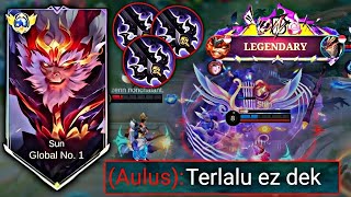 TIMKU DI BANTAI GLOBAL AULUS 😱 SUNKU LANGSUNG MODE NGAMUK | MOBILE LEGENDS
