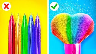 COOL ART IDEAS AND DRAWING HACKS || Easy Tricks and Hacks for Impressive Artwork by 123 GO!