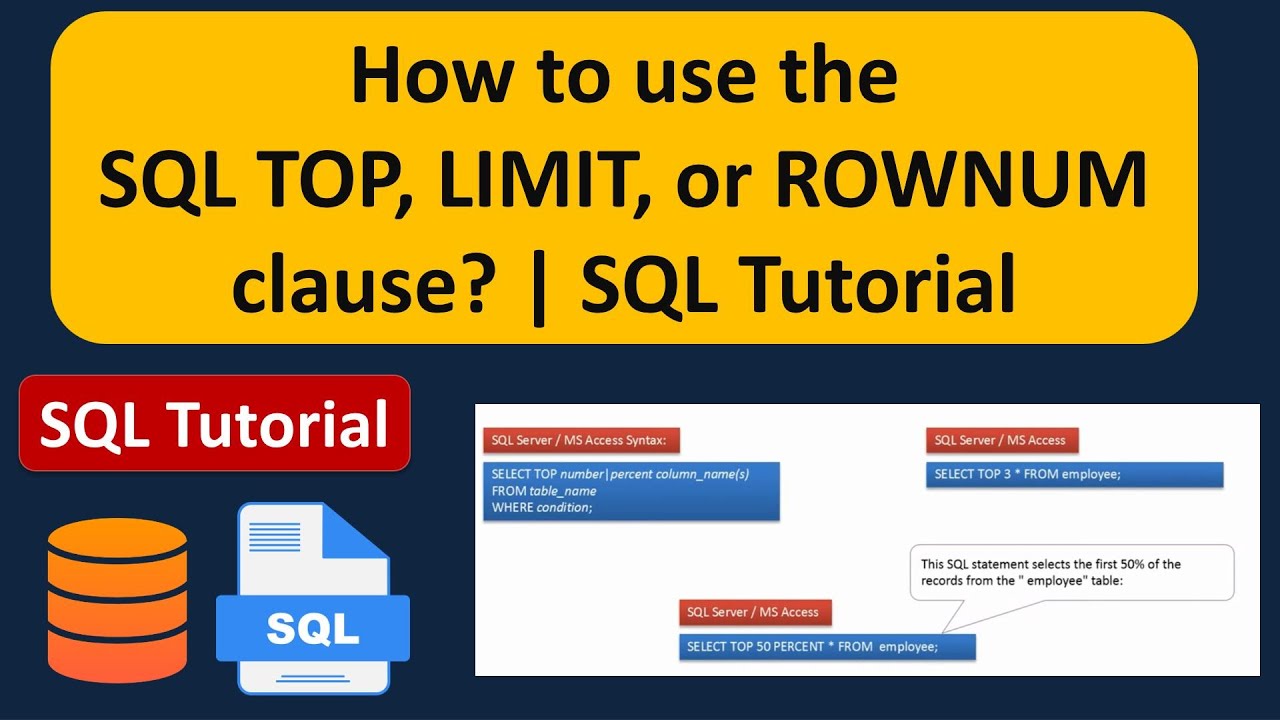 How to use the SQL or clause? | SQL Tutorial For Beginners | Learn SQL - YouTube