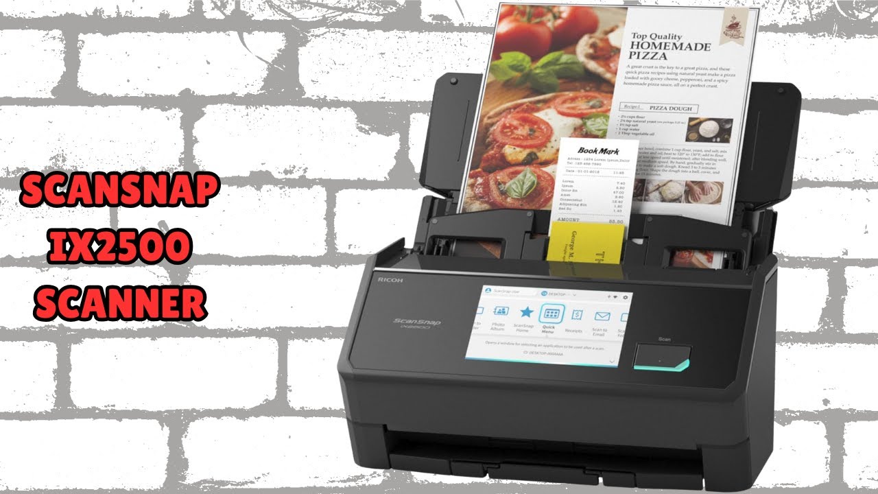 Единственный сканер, который вам когда-либо понадобится — сканер ScanSnap iX2500 | ПОЛНЫЙ ОБЗОР