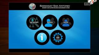 Barangay San Antonio Resident and Blotter Record Management System