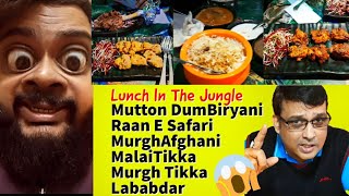 100 & Above Ke Treat Dilam জঙ্গলে ?? Mutton Biryani - Kebab - Chicken | Jungle Safari