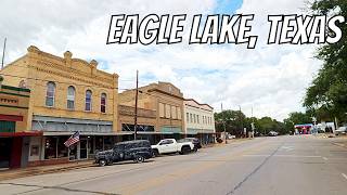 Eagle Lake, Texas! Drive with me through a Texas town!