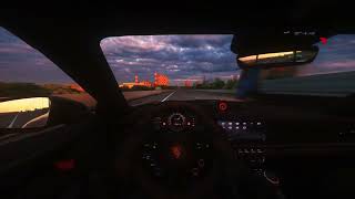 Late To Work POV In A 550 hp Porsche GT3RS