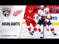 Panthers @ Red Wings 1/30/21 | NHL Highlights