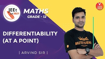 Continuity and Differentiability | Differentiability (at a point) | Class 12 | JEE Main 2021