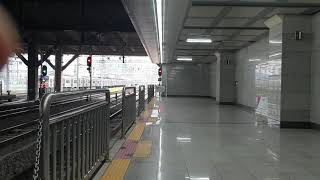 코레일 KTX-산천 강릉행 404호기 용산역 통과