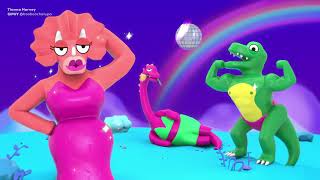 GIPHY "Be Animated" - Sexy Dino Disco