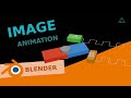 Animacja obracajacego magnesu i fali prostokatnej w Blender