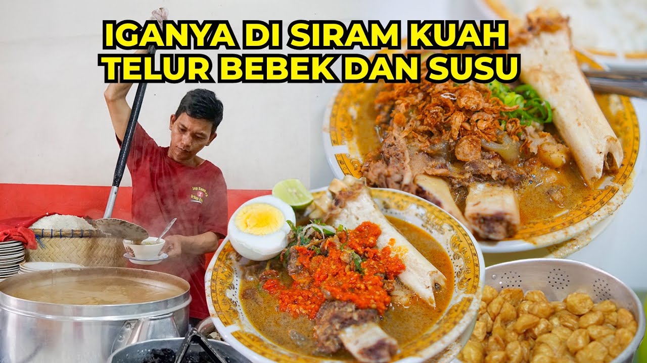 Sop Konro Legend Sejak 1970, Saking Ramenya Top Up Kuah Sampe 3 Dandang Besar!