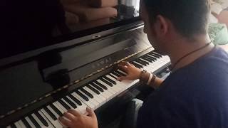 Video thumbnail of "Say Something (I'm giving up on you) - (Piano Cover) by Vincenzo Crimaco"