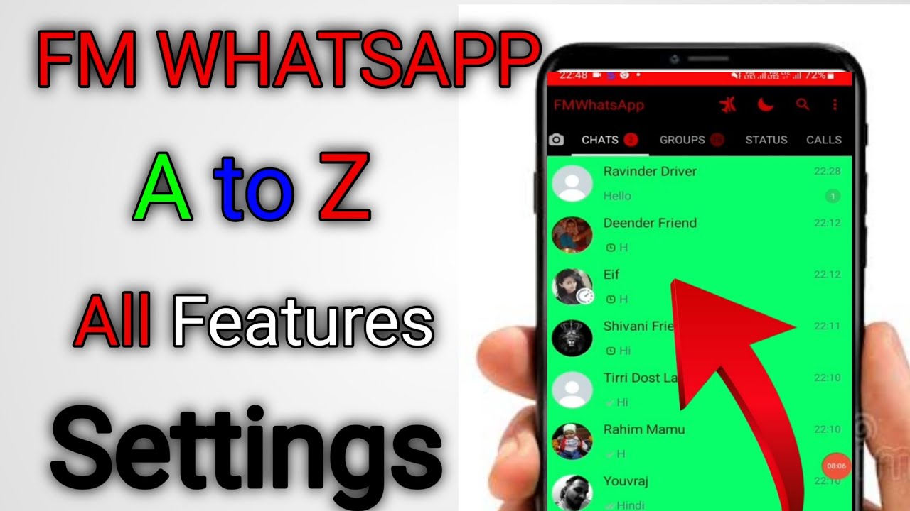 fm whatsapp all settings 2022 | FM WhatsApp A To Z Settings | whatsapp all settings