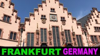 A Tourist's (very brief) Guide to Frankfurt, Germany