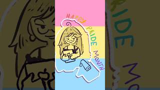 Funny Pride Month Animation Meme🌈| Procreate 2D Animated Short | LGBTQ+ Cartoon Humor #art #memes