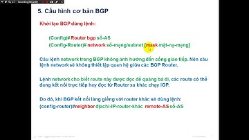 24 1 BGP Overview  (Tổng quan BGP)