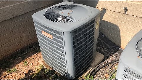 Main Level Goodman A/C Unit — First Startup for 2021