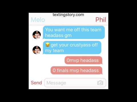 Anthony Carmelo message
