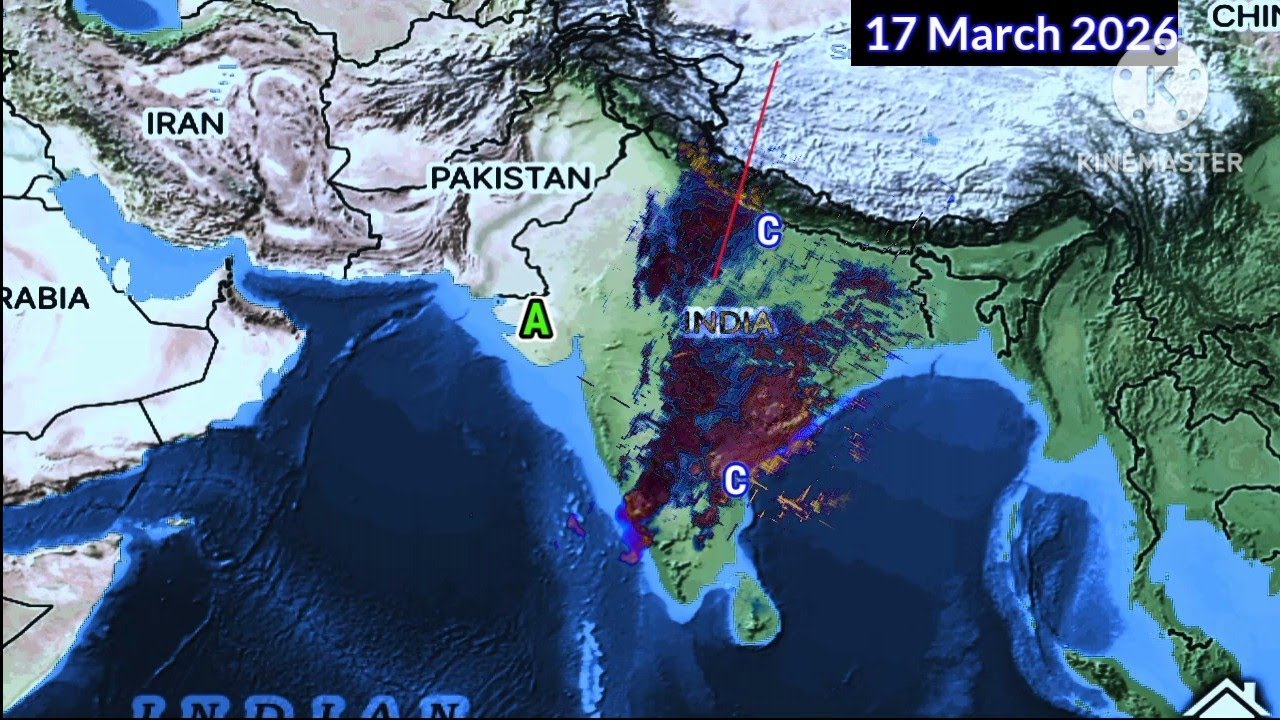 Next 25 Days Weather System Map/23 February 2026 South Asia Update. 