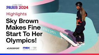 Team GB's SKY BROWN makes Paris debut 🔥 | #Paris2024 #Olympics