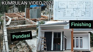 Cara membuat rumah dari pondasi sampai finishing TIME LAPSE