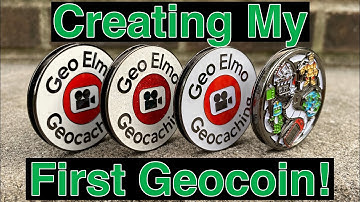 All about creating my first geocoin! - Geocaching