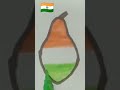 Indian flag 🇮🇳 #shorts #trending #Republic day #drawing #art #youtube shorts #viral