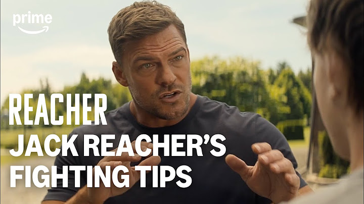 REACHER Teaches Richard To Fight | REACHER Season 3 | Prime Video