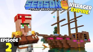 VILLAGER EMPIRE! Truly Bedrock S5 Episode 2! Minecraft Bedrock Survival Let's Play!