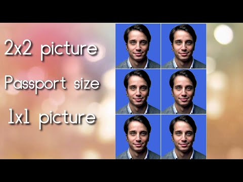 How to make 2x2 picture or passport size picture using android phone. hqdefault