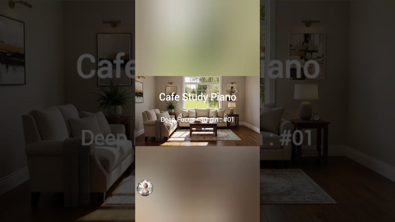 Cafe Study Piano – Deep Focus (30min) : #01
