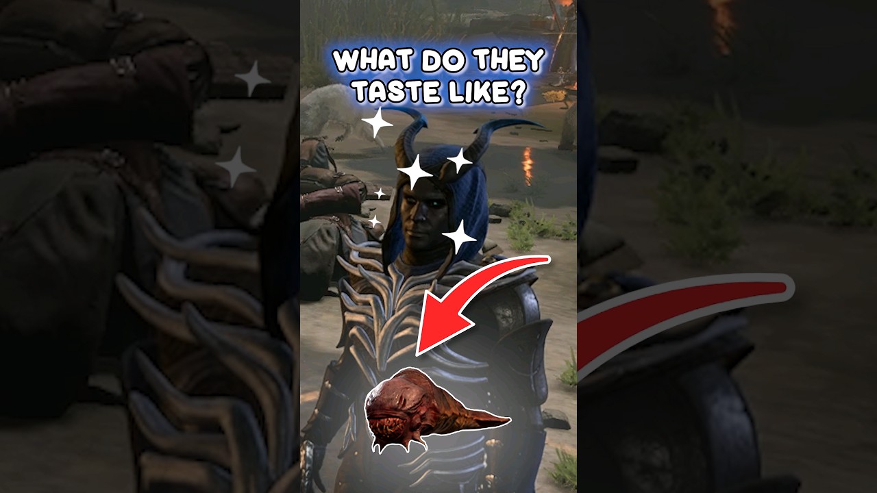 can you eat the tadpoles in Baldur's Gate 3? #baldursgate3