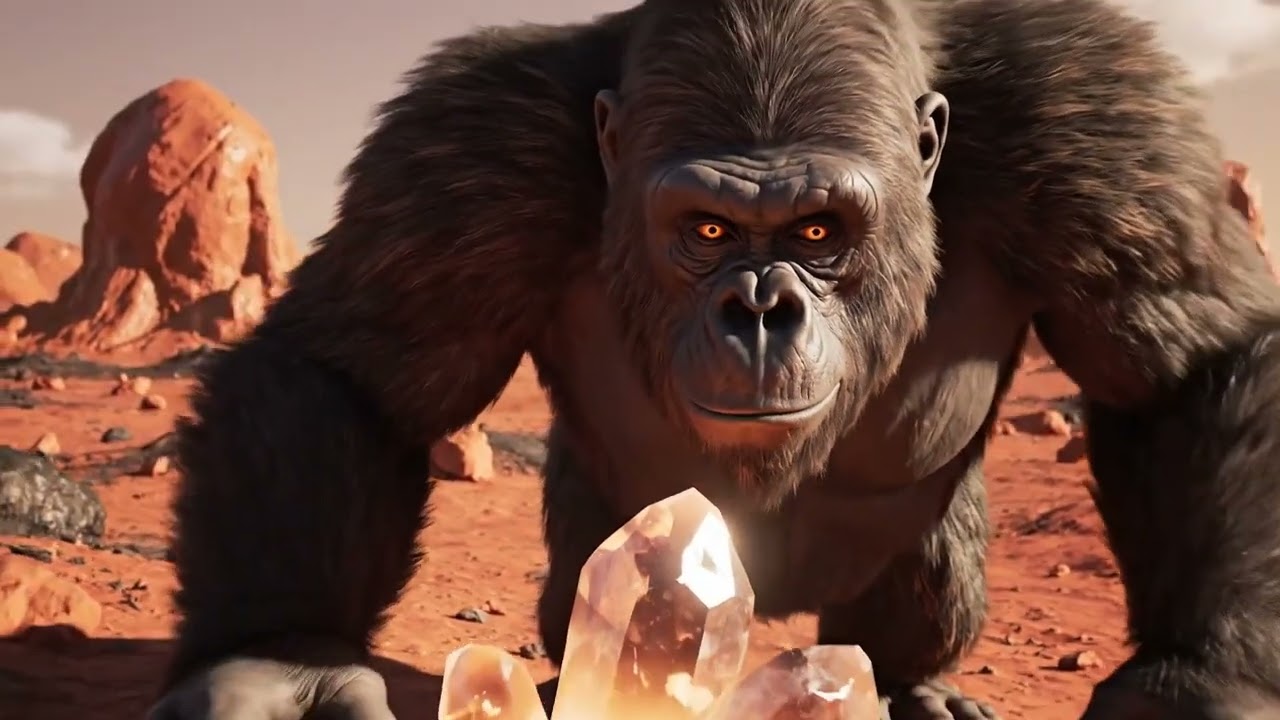 King Kong on Mars: A New Scenario 