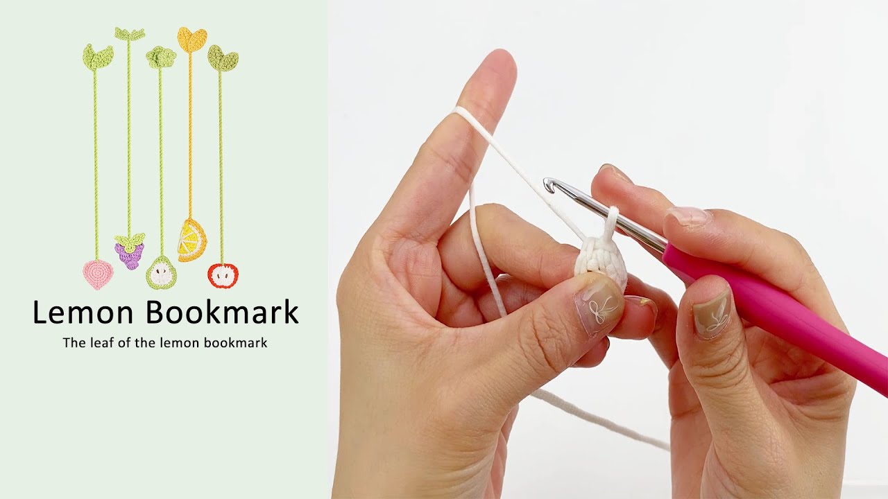 Lemon Bookmark - The leaf of the lemon bookmark - YouTube