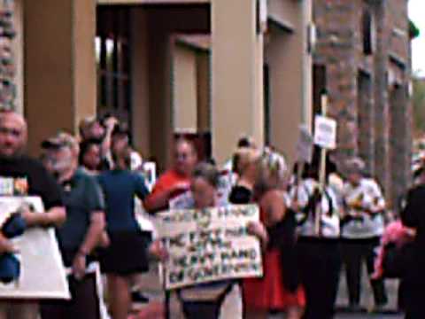 Town Hall Protest Dina Titus Henderson NV 8-22-09 Part I