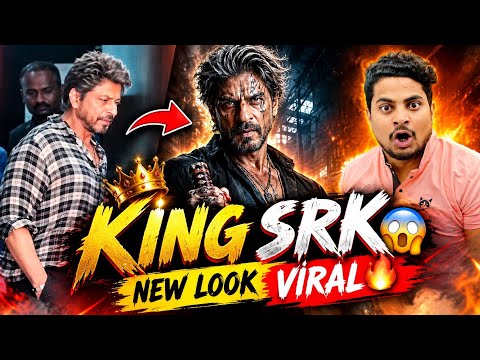 SRK King👑 Movie Shocking New Look Reveal | King Movie Latest Update | King Movie BookMyShow Interest