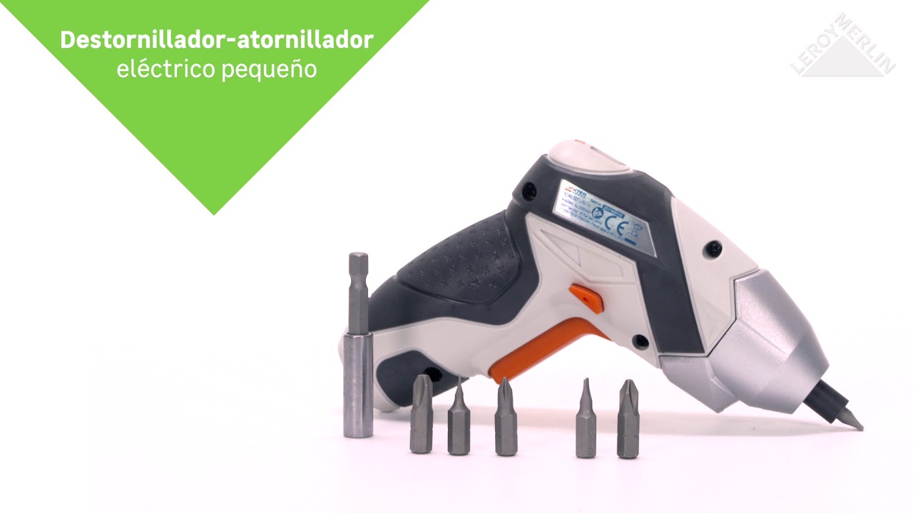 Cómo es el destornillador Dexter Power 3.6v · LEROY MERLIN - YouTube