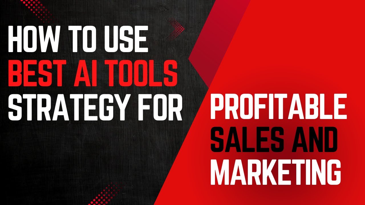 ⁣How To Use AI for Business Marketing | Best AI Tools for Sales And Marketing