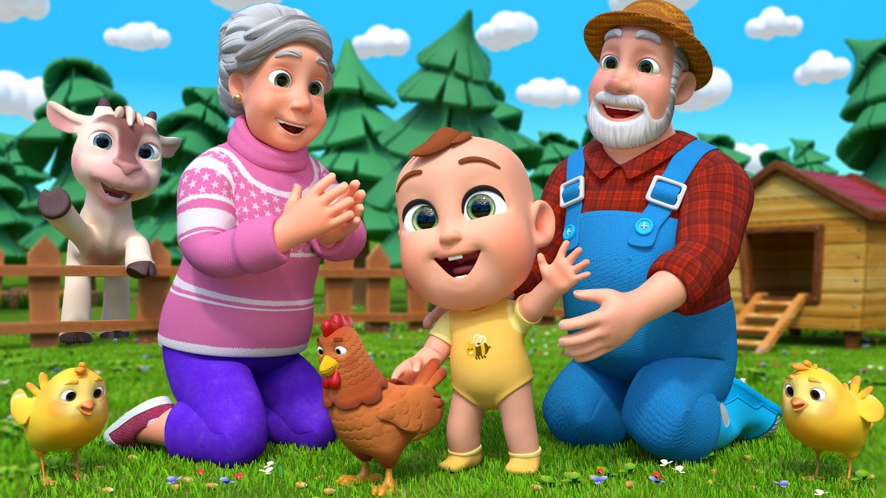 I Love You Song with Grandparents | Skidamarink + MORE Lalafun Nursery Rhymes & Kids Songs