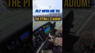 Fly with me to FIU. #helicopter #florida #miami #pilot #pitbull #football #pitbull #florida #piloto