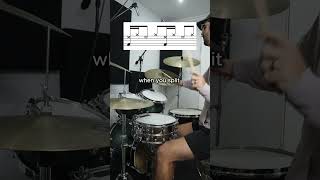 Pro drummers always use this pattern 🥁🔥