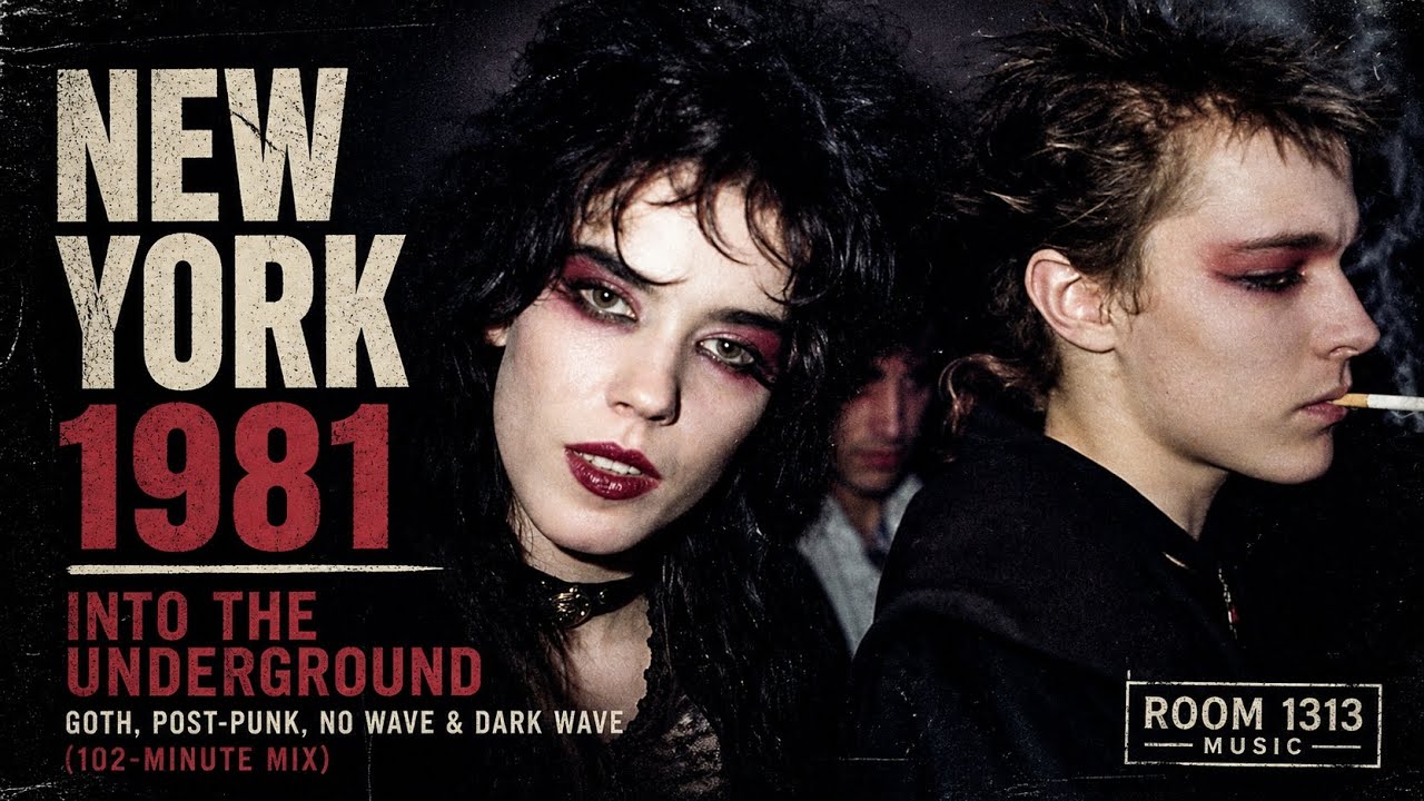 New York 1981 Underground Mix | Goth, Post-Punk, No Wave & Dark