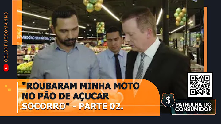 "ROUBARAM MINHA MOTO NO PÃO DE AÇUCAR - SOCORRO" - PARTE 02