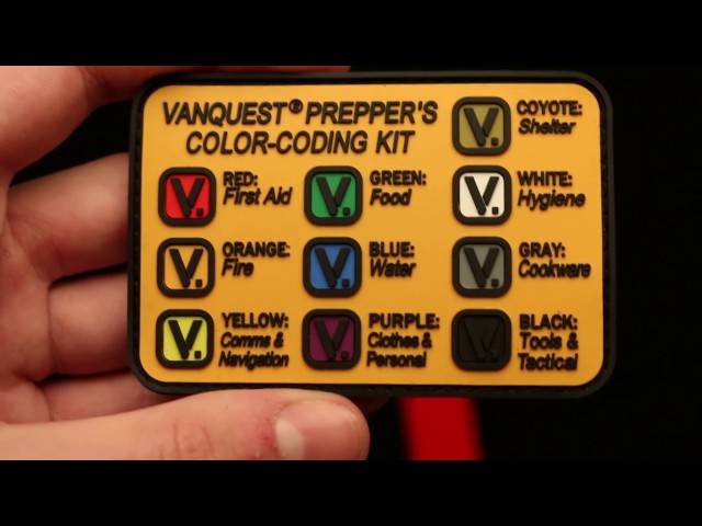 Prepper's Color-Coding Kit