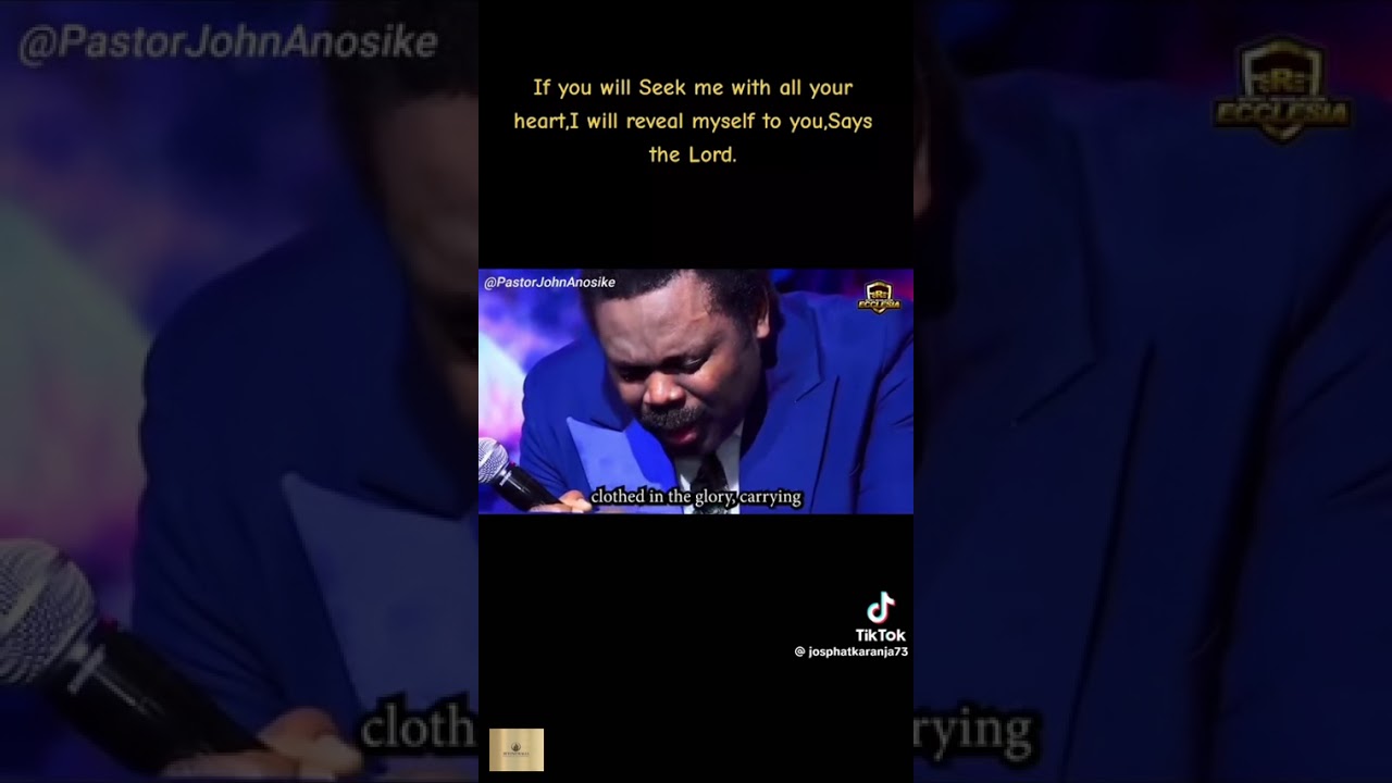 Pastor John Anosike | Value God more than Anything