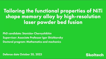 PhD Thesis Defense. Stanislav Chernyshikhin