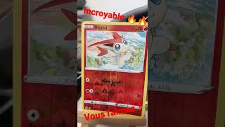 Magnifique Victini Revers Carte Pokémon