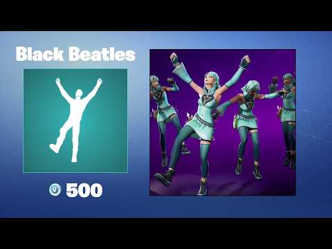 Black Beatles | Fortnite Emote